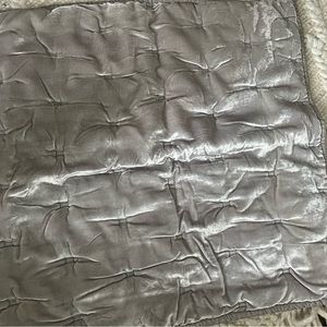 West elm queen comforter , two matching euro shams